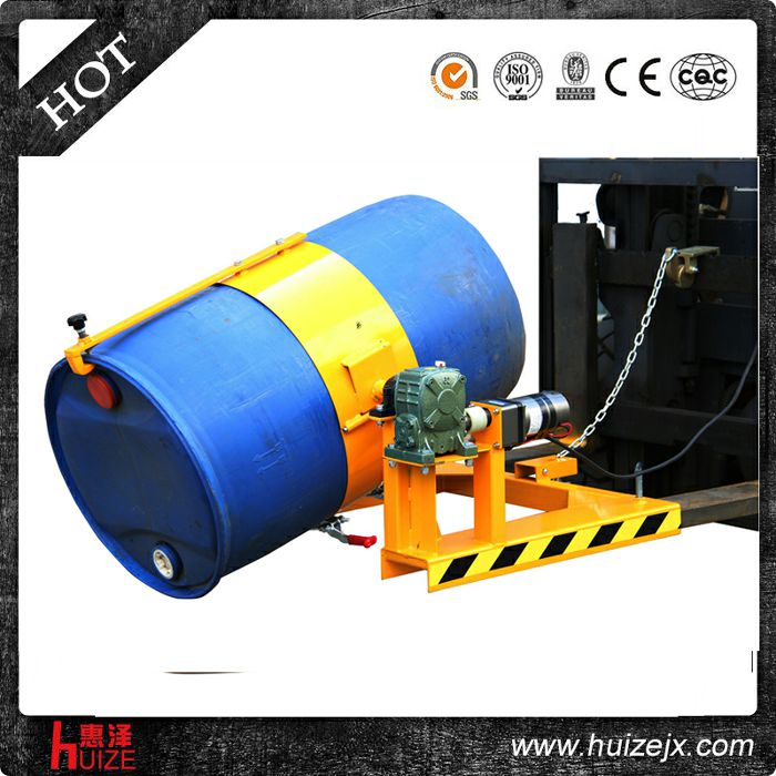 叉車專用倒桶機(jī)具（塑鐵桶，電翻轉(zhuǎn)）