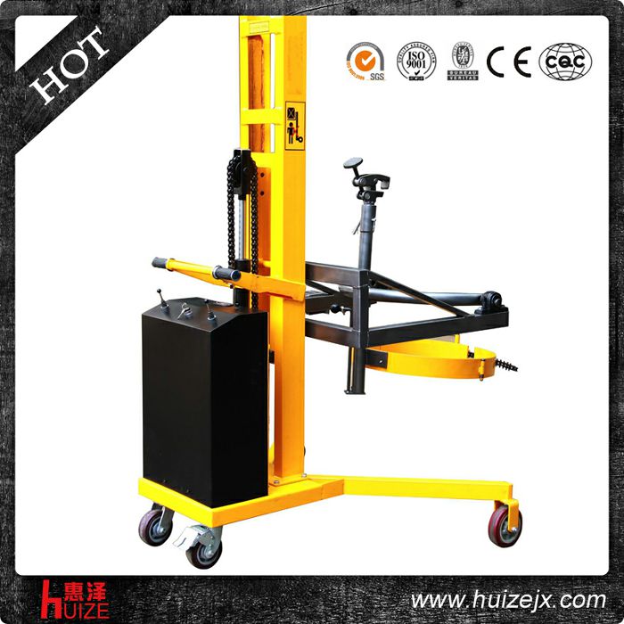 半電動油桶車（直角腿，夾鐵桶翻轉）2