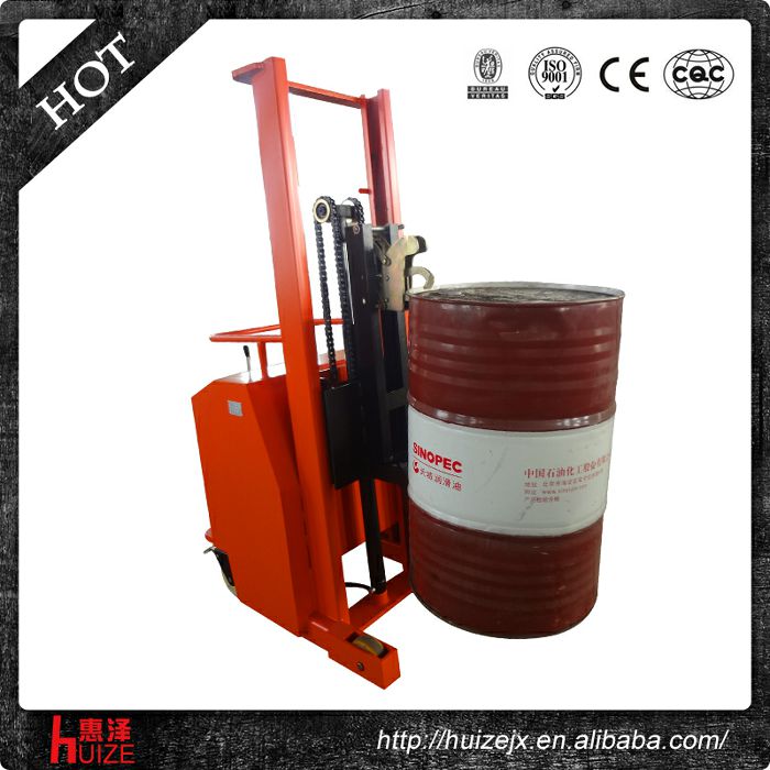 半電動配重油桶車（無底腿,只堆垛，不翻轉(zhuǎn)）