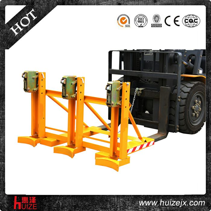 三桶夾具（一次夾3只桶,單夾爪，夾塑鐵桶）